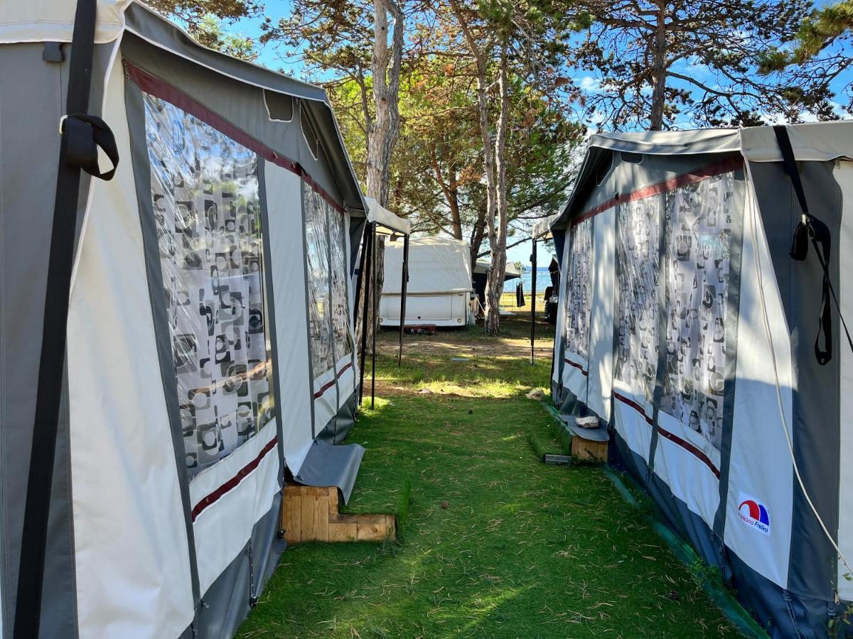 Dalmacia Mobile Homes And Caravans At The Beach Privlaka  Eksteriør bilde